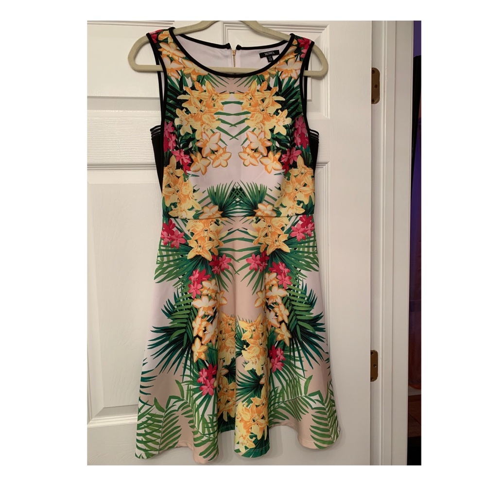 Xoxo beautiful floral print dress